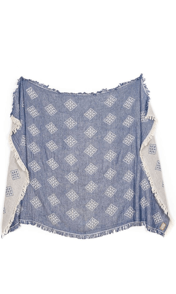 Torino Throw Blanket - The Riviera Towel Company