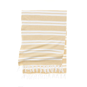 Corniglia Terry Turkish Beach Towel - RT143 in Mustard
