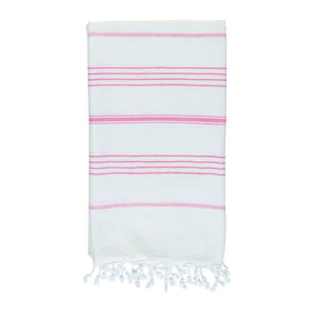 Essential II Turkish Hand Towel - RT062 in Hot Pink