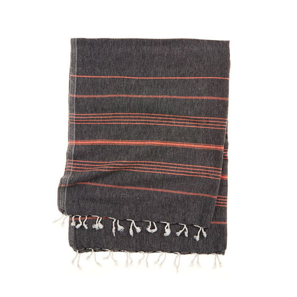 Essential III - Double Color Stripe Turkish Towel - The Riviera Towel Company