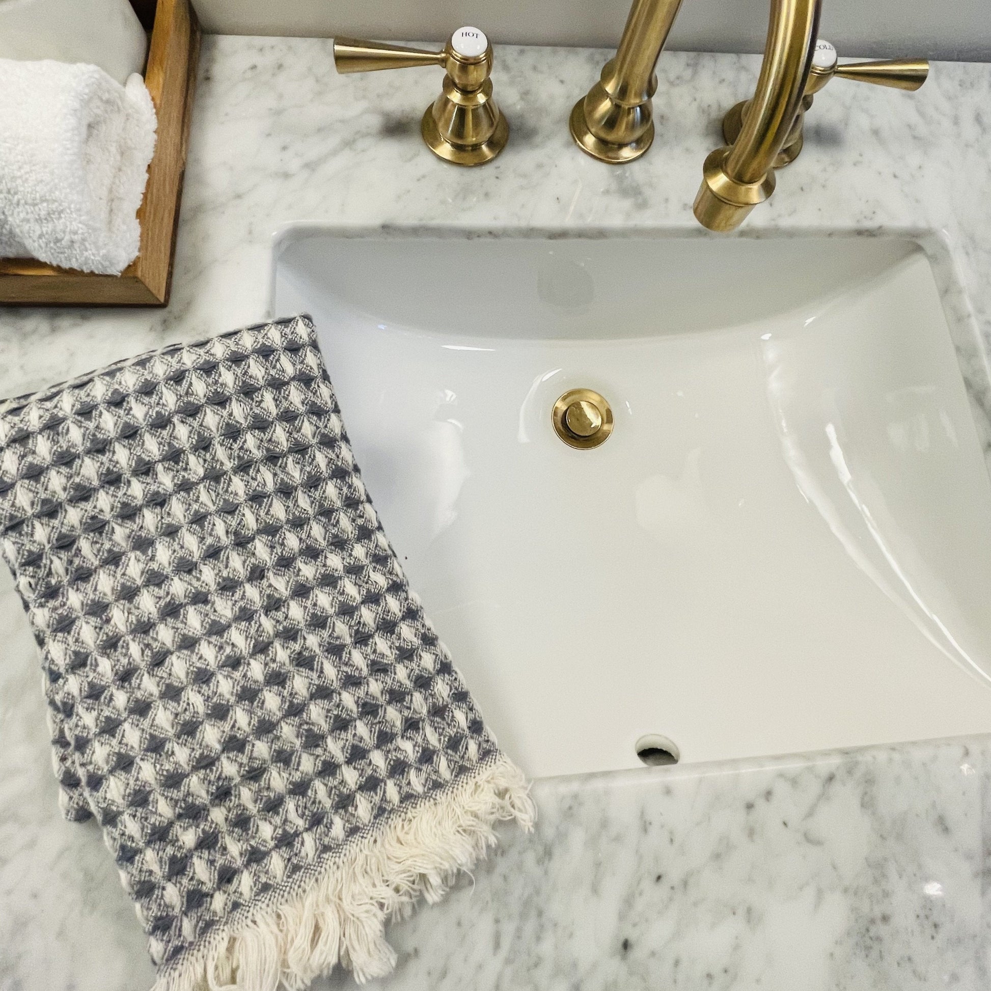 Hand Towel - Waffle Hand Towel