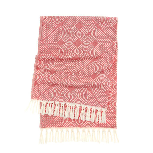 Infinite Hearts Wrap Turkish Towel