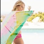Modern Tie Dye Towel - The Riviera Towel Company