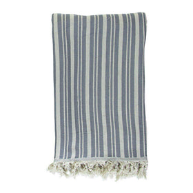 Montara Throw in Dark Grey / 53x78