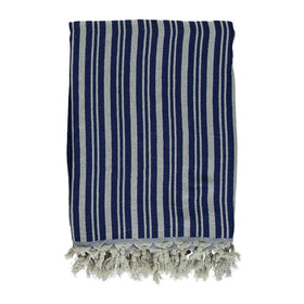Montara Throw in Navy / 53x78