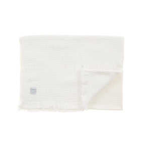La Jolla Throw Blanket in Cream