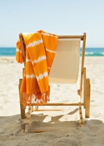 Careyes Turkish Towels - RT045 in Orange