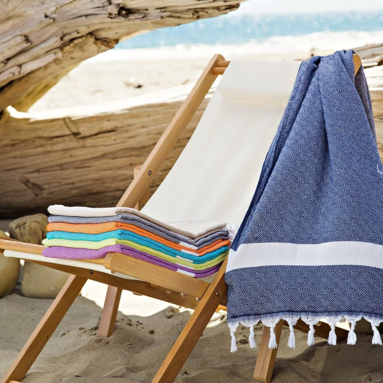 Diamond Turkish Towel - The Riviera Towel Company