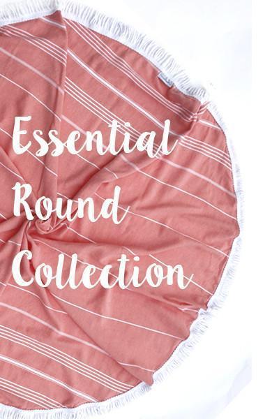 Essential Round Towels - The Riviera Towel Company