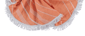 Essential Round Towels - RT890 in Orange