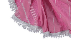 Essential Round Towels - RT890 in Hot Pink