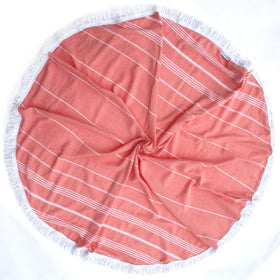 Essential Round Towels - RT890 in Coral