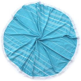 Essential Round Towels - RT890 in Turquoise