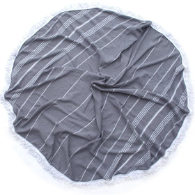 Essential Round Towels - RT890 in Dark Grey