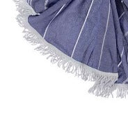 Essential Round Towels - RT890 in Navy