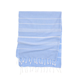 Essential Turkish Towel - RT005 in Sky Blue
