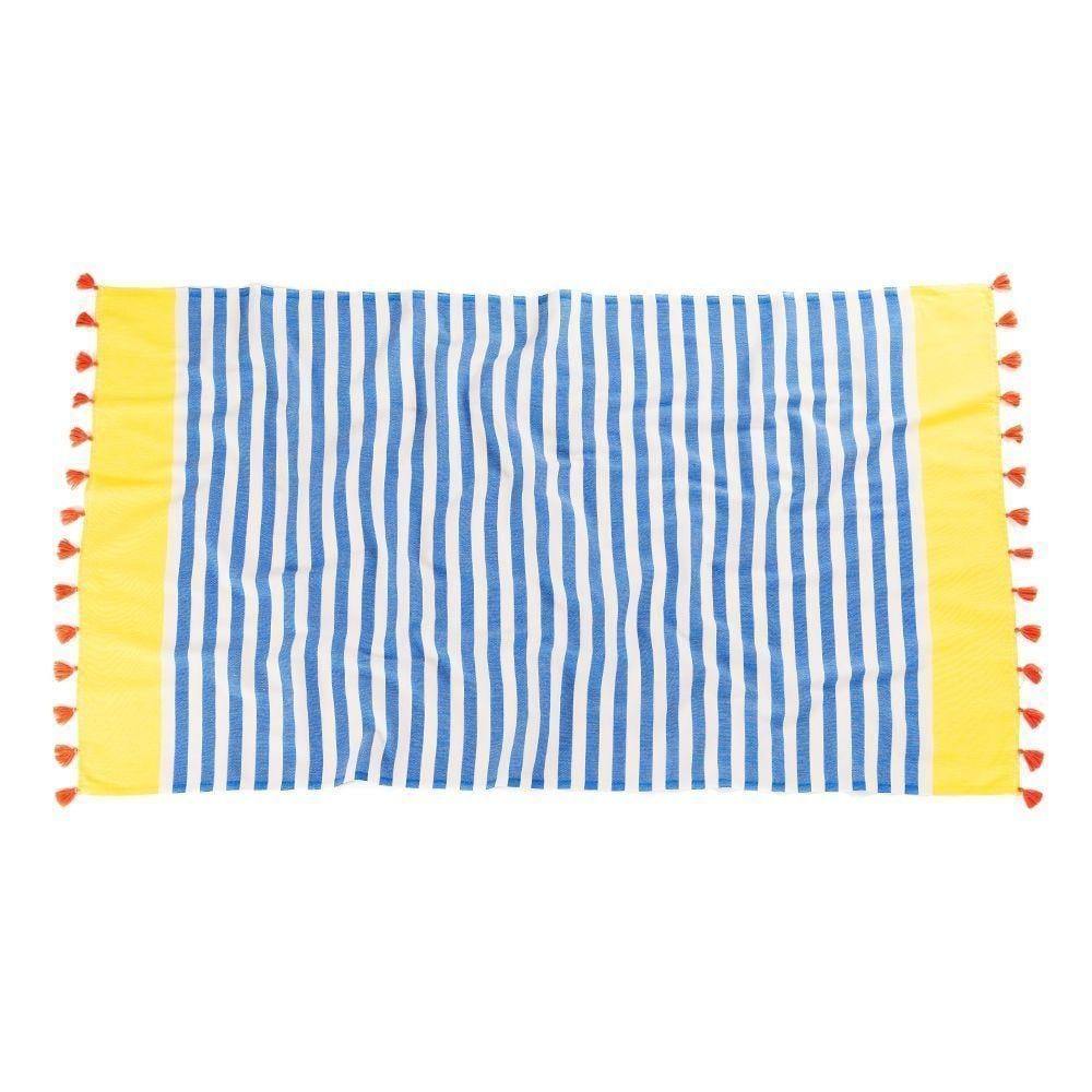 Portofino Tassel Towel - The Riviera Towel Company