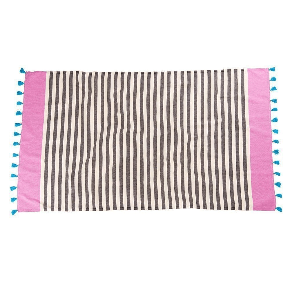 Portofino Tassel Towel - The Riviera Towel Company