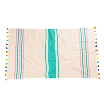Portofino Tassel Towel - The Riviera Towel Company