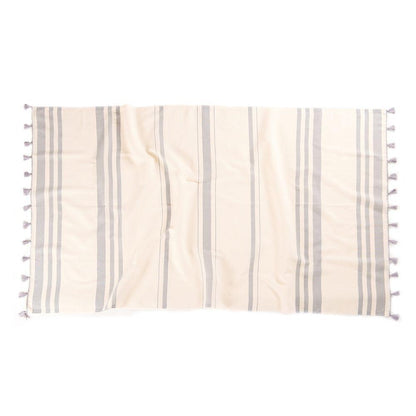 Portofino Tassel Towel - The Riviera Towel Company