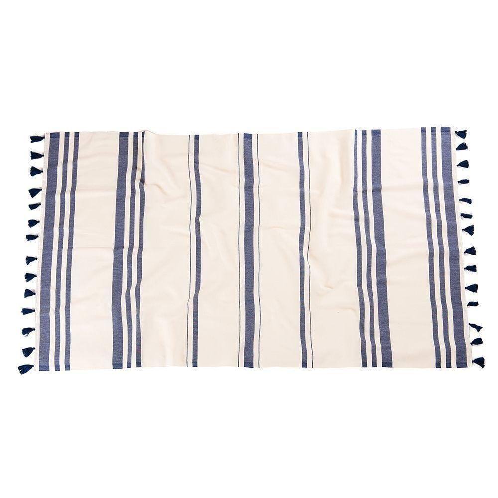 Portofino Tassel Towel - The Riviera Towel Company