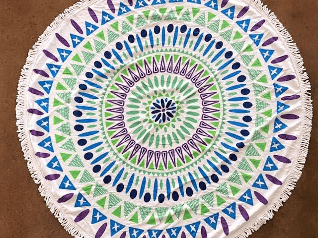 Round Beach Towels - The Riviera Towel Company