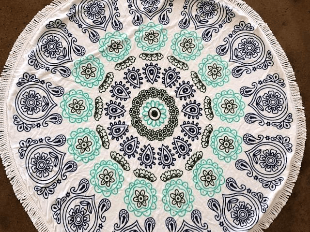 Round Beach Towels - The Riviera Towel Company