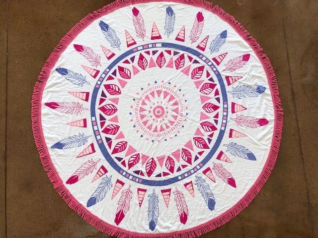 Round Beach Towels - The Riviera Towel Company