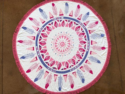 Round Beach Towels - The Riviera Towel Company
