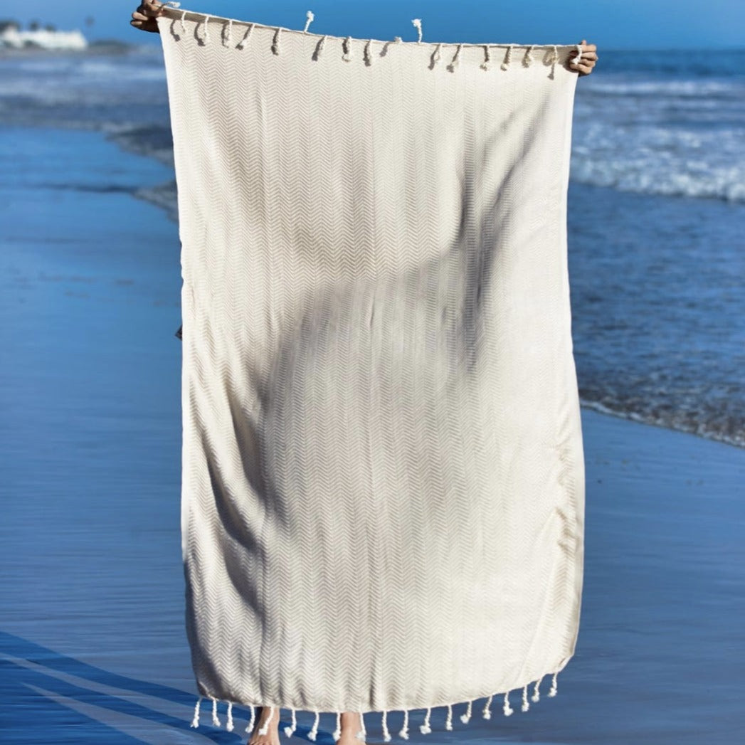 Turkish Towel - Chevron Turkish Towel