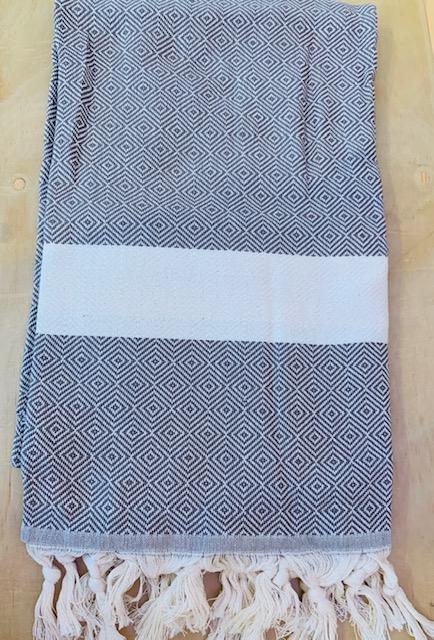 Turkish Towel - Diamond II -Natural