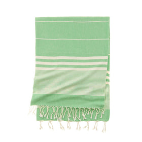 Capri Turkish Towel - RT008 in Apple Green