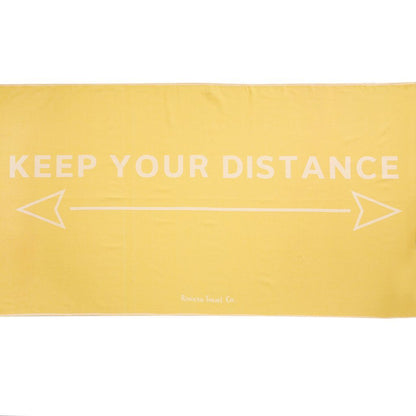 Turkish Towel - Keep Your Distance Towel
