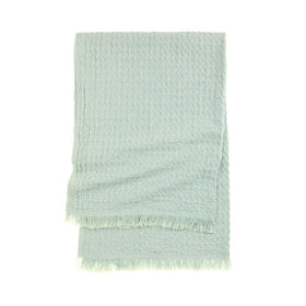 Liguria Vintage Waffle Towel - RT030 in Mint
