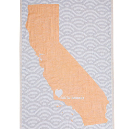 Turkish Towel - LOVE From Santa Barbara Beach Towels
