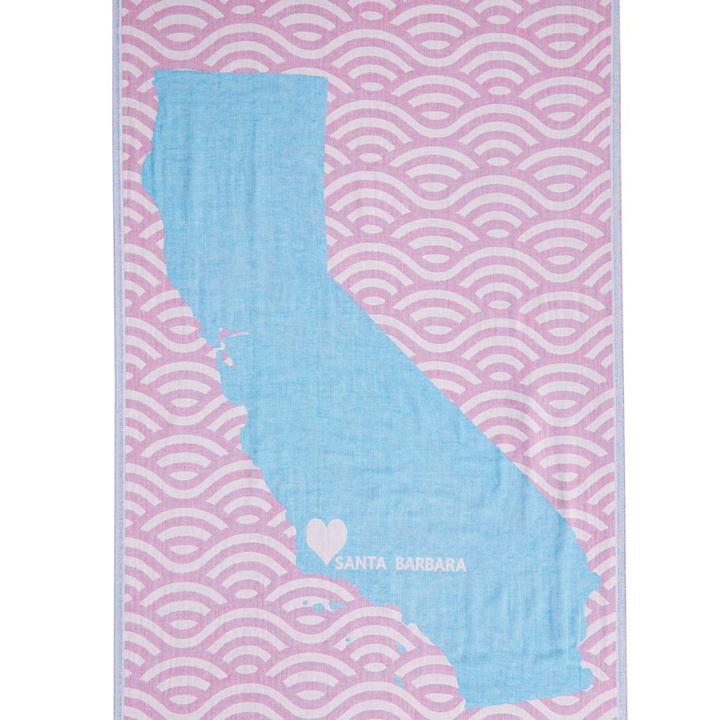 Turkish Towel - LOVE From Santa Barbara Beach Towels