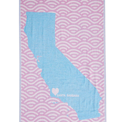 Turkish Towel - LOVE From Santa Barbara Beach Towels
