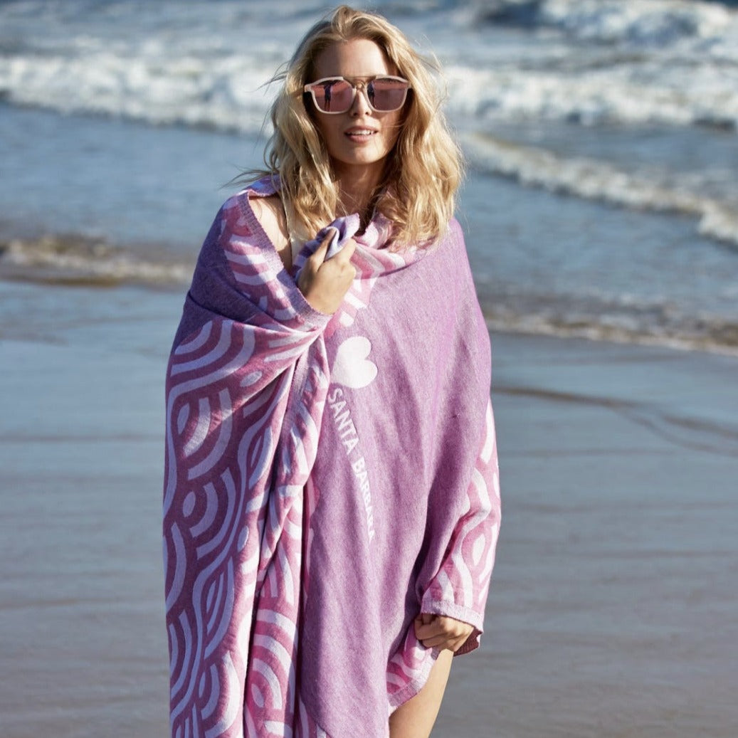 Turkish Towel - LOVE From Santa Barbara Beach Towels
