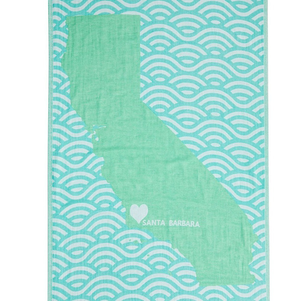Turkish Towel - LOVE From Santa Barbara Beach Towels