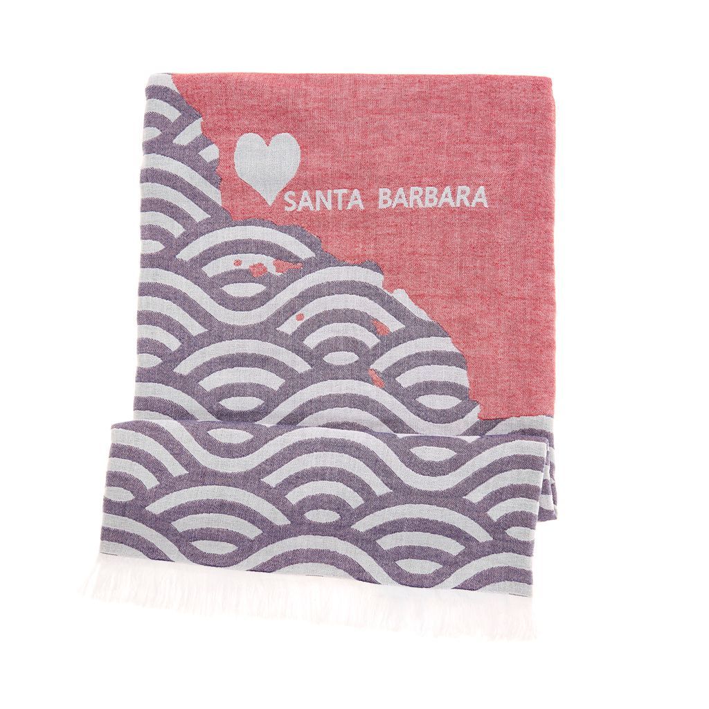 Turkish Towel - LOVE From Santa Barbara Beach Towels