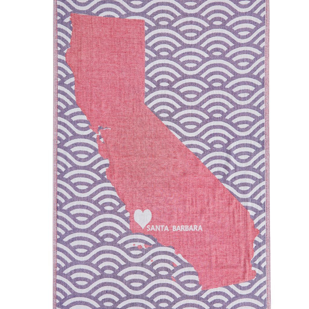 Turkish Towel - LOVE From Santa Barbara Beach Towels