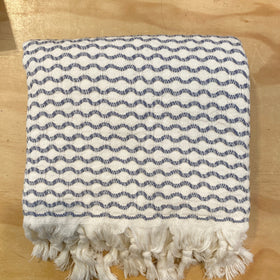 Piastrelle Towel in Dark Grey