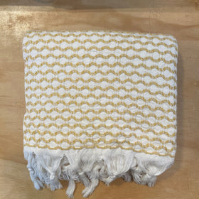 Piastrelle Towel in Mustard
