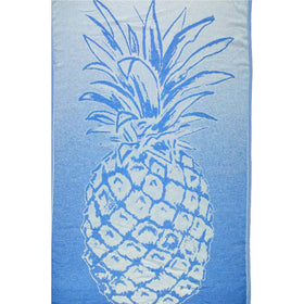 Pineapple Turkish Towel in Royal Blue