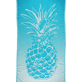 Pineapple Turkish Towel in Turquoise