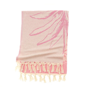 Pineapple Turkish Towel in Hot Pink