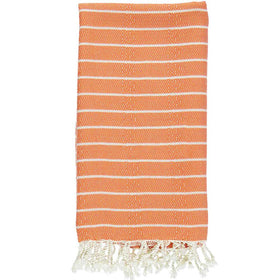 Sanremo Bamboo Turkish Towel - RT035 in Orange