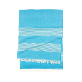 Sorrento Turkish Towel - RT022 in Turquoise