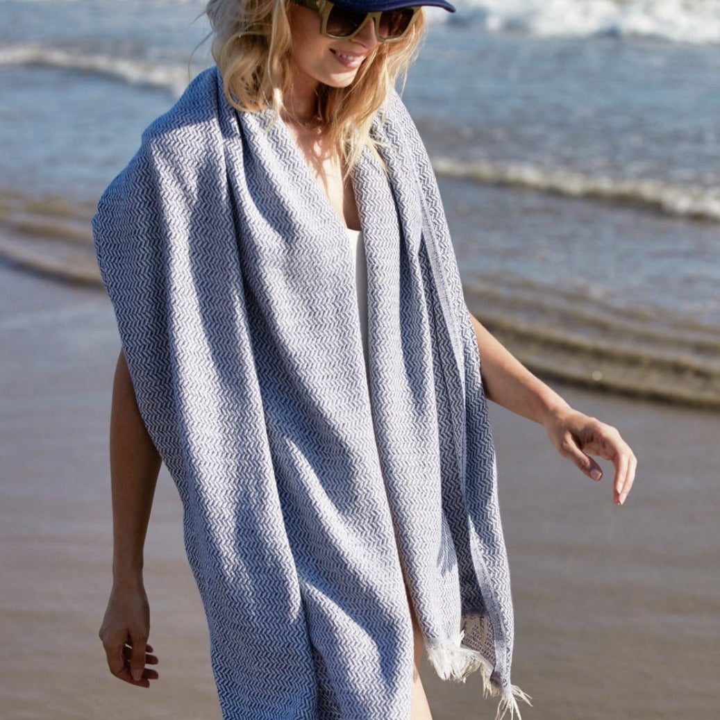 Turkish Towel - St. Tropez Bamboo Scarf|Towel|Wrap