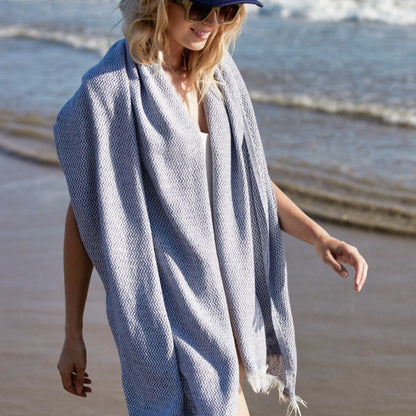 Turkish Towel - St. Tropez Bamboo Scarf|Towel|Wrap